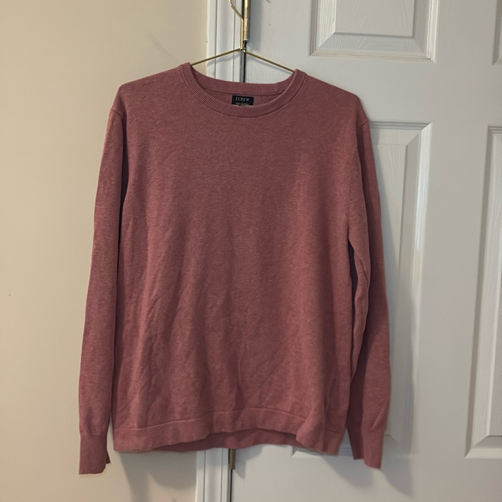 J Crew Factory Men’s Cotton Crewneck Sweater Size M